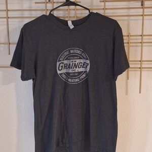 Next Level Apparel Dark Gray Graphic Tee